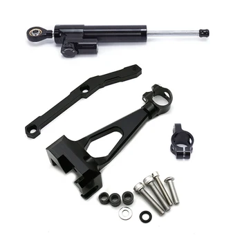 

Motorcycle Steering Damper Full set with linear bracket kit for YAMAHA FZ-09 MT-09 2013-2017