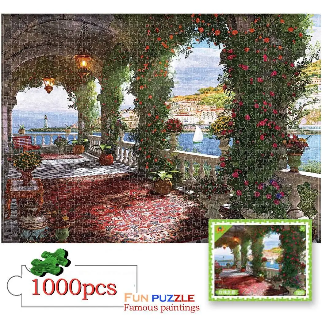 

puzzle adulte 1000 pieces Jigsaw Landscape puzzle home decoratiob for children educational toys puzzle game jigsaw Puzzles Gift