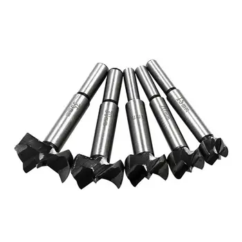 

5Pcs Carpentry Alloy Hole Opener 15-35mm Woodworking Forstner Drill Bit