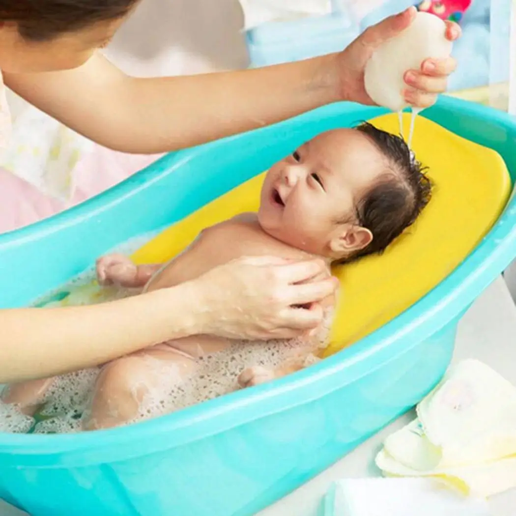 Newborn Anti-slip Sponge Foam Pad Imitation Of Uterus Environment Baby Bath Tub Bathing Pad Infant Shower Baby Care Newborn Anti-slip Sponge Foam Pad Imitation Of Uterus Environment Baby Bath Tub Bathing Pad Infant Shower Baby Care