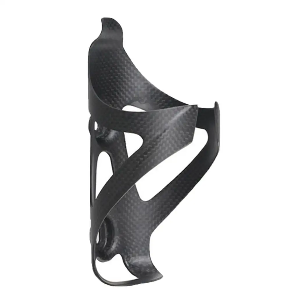

Full Carbon Fiber Bicycle Cycling Mountain Sport Water Bottle Quenching, Bright light Drinks Black Holder