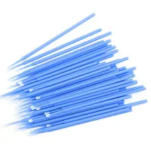 100 шт Одноразовые кисти для макияжа хлопковая щеточка для чистки мягкие чистящие палочки одноразовый инструмент для макияжа