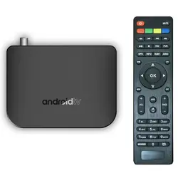 Штепсельная Вилка американского стандарта M8S плюс Dvb Smart 4 K Android 7,1 Tv Box Dvb-T2/T земной Combo Amlogic S905D 4 ядра 1 ГБ 8 ГБ 1080 P