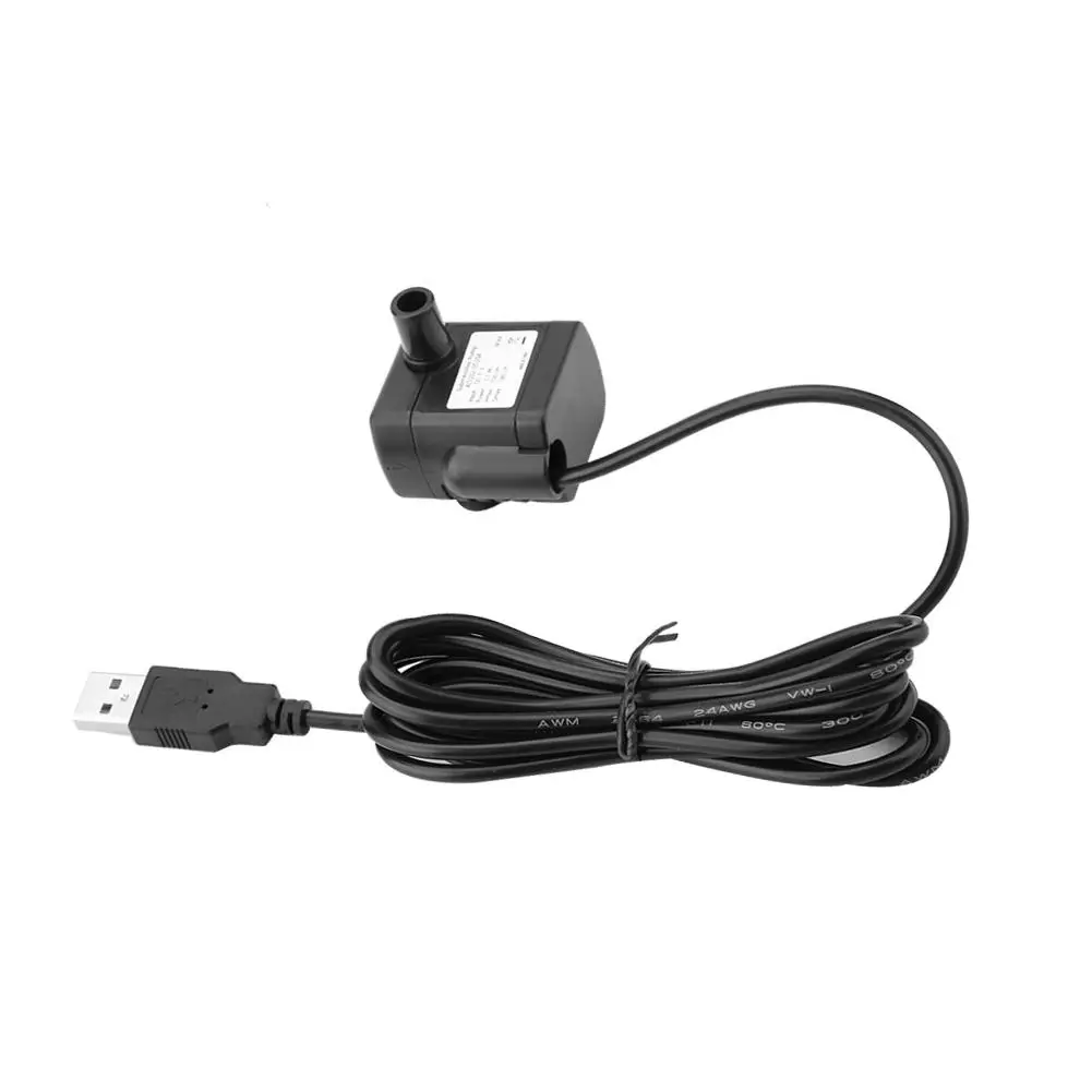 Маленький Бесщеточный насос для аквариума USB 5 в постоянного тока фонтана