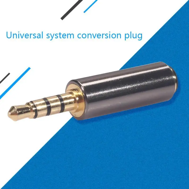 

3.5mm Male to Female M/F Stereo Audio Plug CTIA to OMTP Headphone Adapter Two-way OMTP to CTIA Headphone Adapter Plug