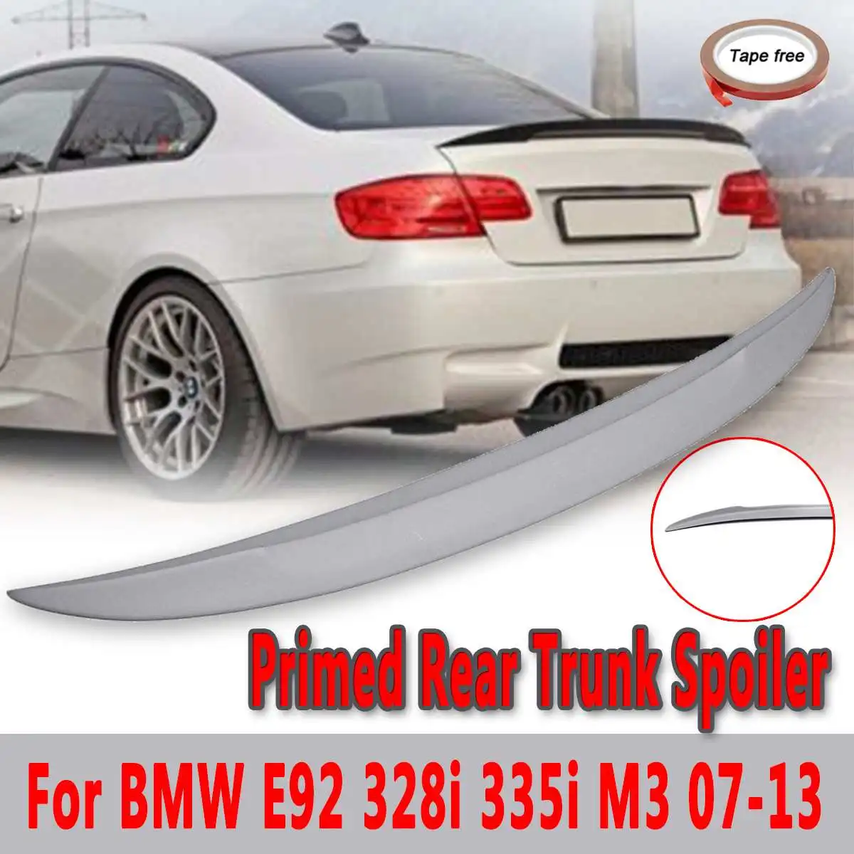 

Rear Trunk Lid Spoiler Wing Fits For 07-13 for BMW E92 328i 335i M3 Performance Auto Replacement Parts