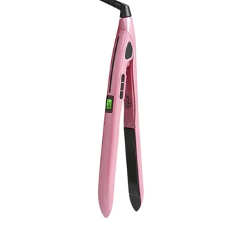 

Hair Straightener with 1 Inch Ion plates Adjustable Temperature Suitable for All Hair Types Fast Dual Voltage Rose Pink UK plu
