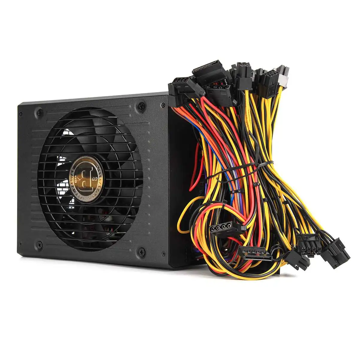 

BTC Miner Mining Power For 24pin PC Mining Machine Total Power Supplies ATX Power Supply Platinum Efficiency New Arrival