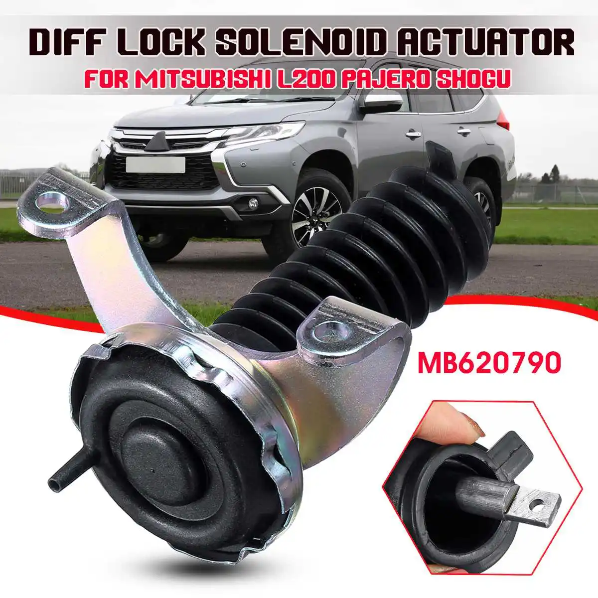 

Car Freewheel Clutch Actuator MB620790 For Mitsubishi L200 K74 K76 K77 Shogun Sport/Challenger K94 K97 Pajero/Shogun