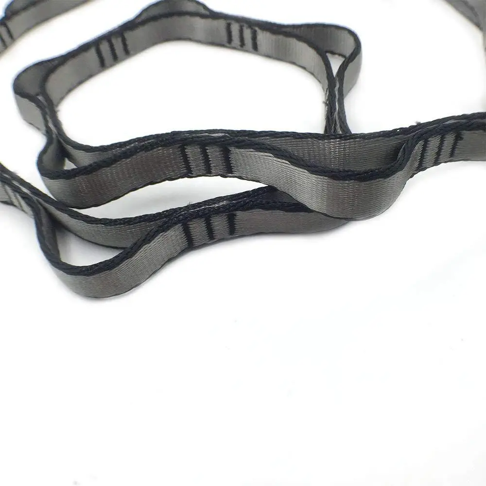 Hammocks Nylon Camping Strong Climbing Strap Adjustable Rope Daisy Chain