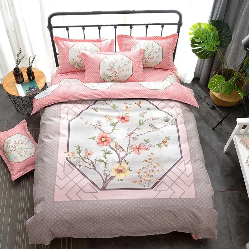 

Lits-jumeaux Parure Lit Fundas Nordicas Matrimonio Duvet Cover Luxury Ropa De Cama Linen Cotton Bed Sheet And Quilt Bedding Set