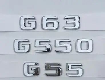 

for Mercedes Benz G Series G63 G230 G300 G350 G500 G550 Car Rear Tailgate Emblems Logo Letters Sticker Badge Decoration