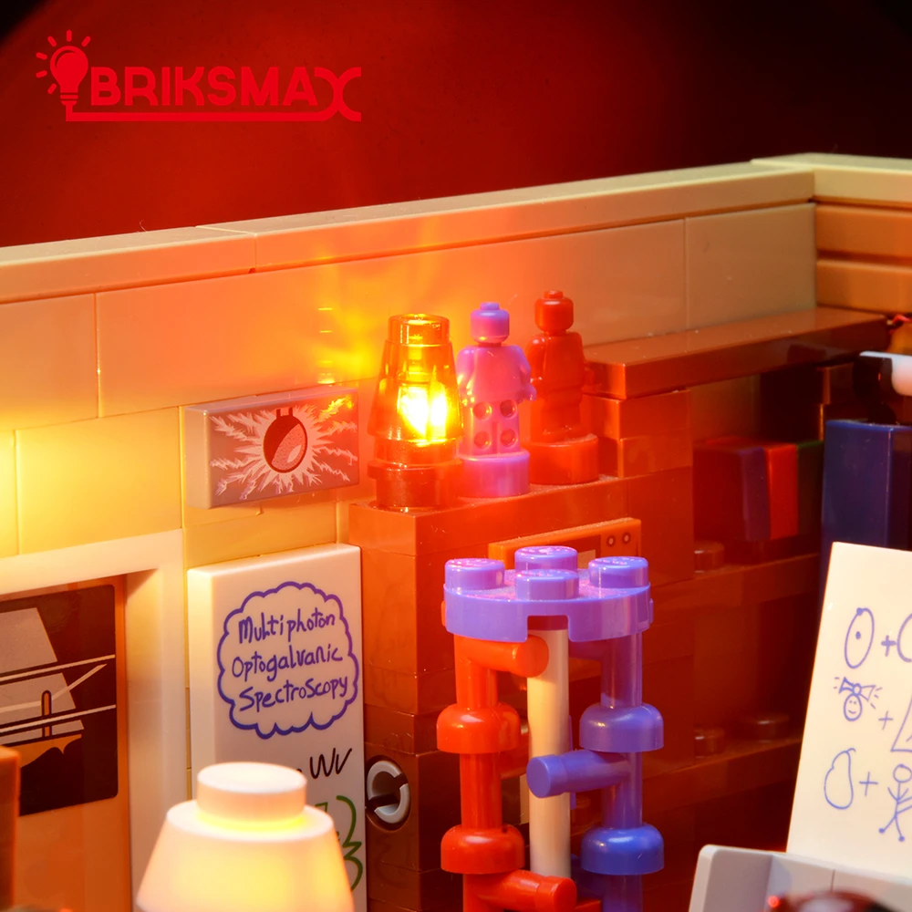 Комплект для светодиодсветильник Ки BriksMax 21302 идей известных ТВ сериалов