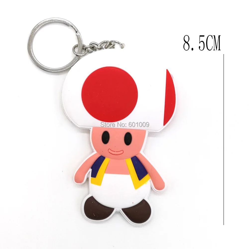 20 штук в партии 6 стилей Супер Марио и Луиджи Йоши Жаба Goomba Bowser фигурки ребенком