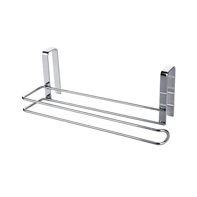Special Offers Stainless Steel Roll Paper Towel Holder Storage Rack Kitchen Cabinet Cupboard Tissue Shelf Nail Free Hanger Organizer (Silver) Special Offers Stainless Steel Roll Paper Towel Holder Storage Rack Kitchen Cabinet Cupboard Tissue Shelf Nail Free Hanger Organizer (Silver)