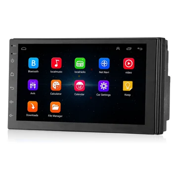 

7inch Car Multimedia Player Android 7.1 Bluetooth 4.0 FM / AM Tuner GPS Navigation Wi-Fi Steering Wheel Control Mirror Link