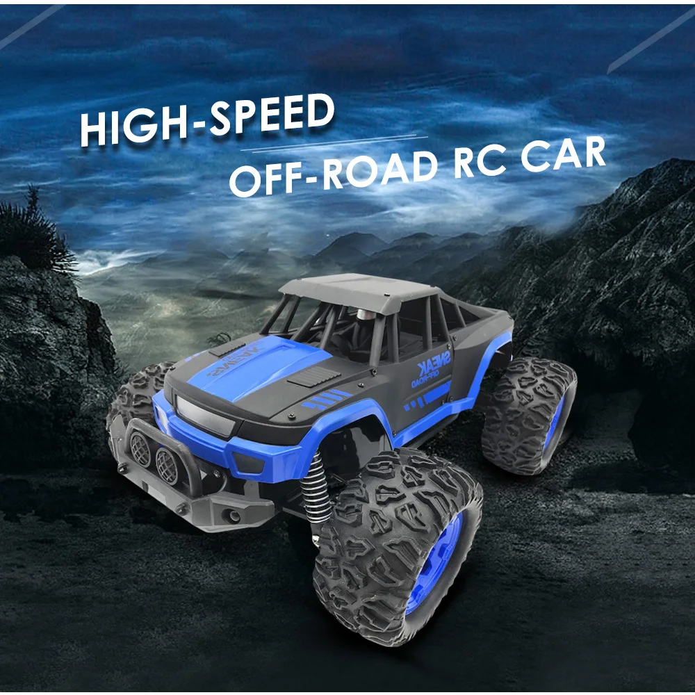 

High Speed Off-Road Vehicle RC Cars Toy Remote Control Toys Drift Sharp Turn Anti-Collision Bumper Largae Rubber Tires RC Car