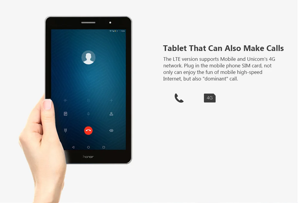 HUAWEI Honor Play MediaPad 2 КОБ L09 планшетный ПК 8 0 дюймов Android 7 4 аппарат не привязан к