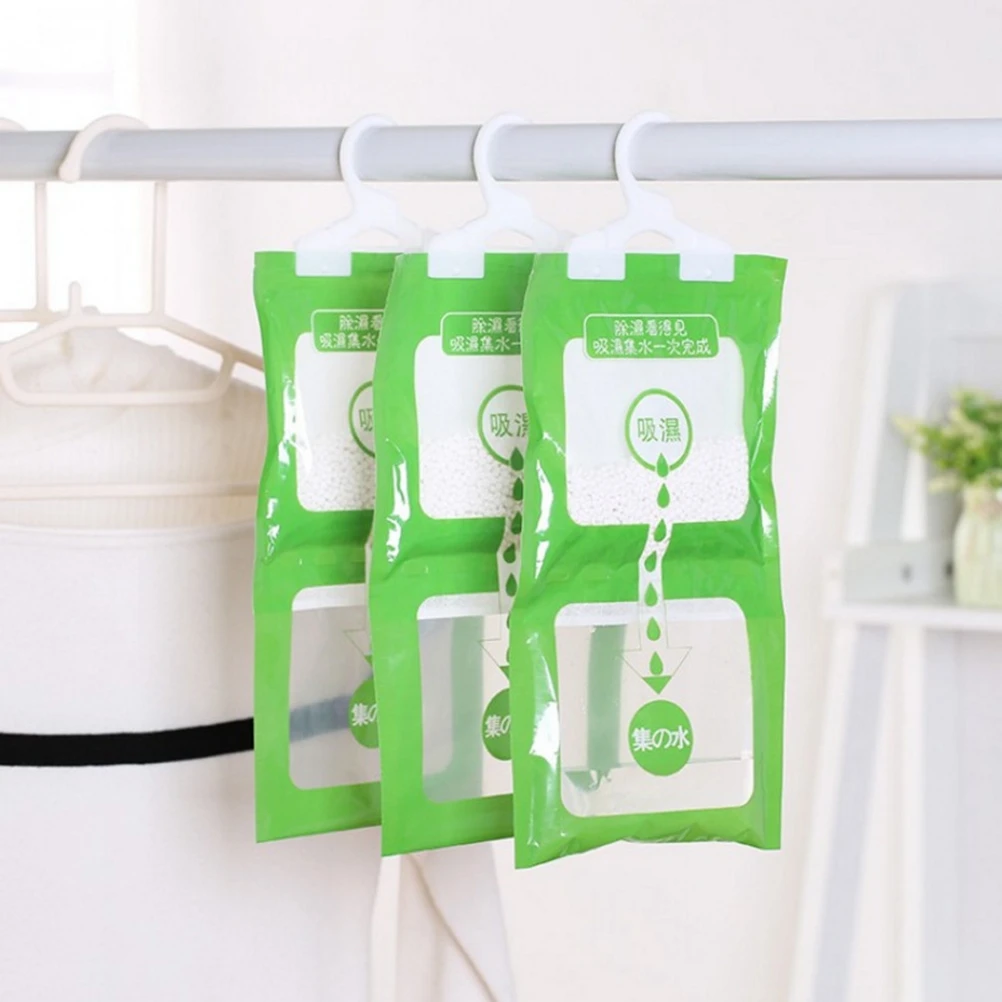Wardrobe Desiccant Bags Hanging Cartoon Moisture Wardrobe Anti-Mold Tool Dehumidifier Bag Hygroscopic Bag for Cabinet Dormitory