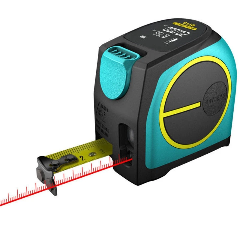 

MILESEEY DT10 Two-In-One Digital Infrared Measuring Instrument 40m With Lcd Display Range Finder Measuring Tool
