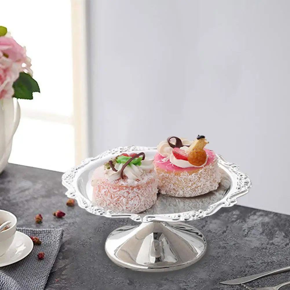 

Mini Cake Stand Dried Fruit Snack Tray Stand Dessert Display Stand Holder For Weddings Tea Holiday Dinners Birthday Party