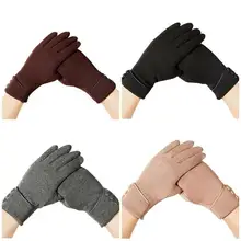 Luckstone женские осенне-зимние теплые уличные перчатки спортивные перчатки для верховой езды бархатные ветронепроницаемые перчатки с сенсорным экраном