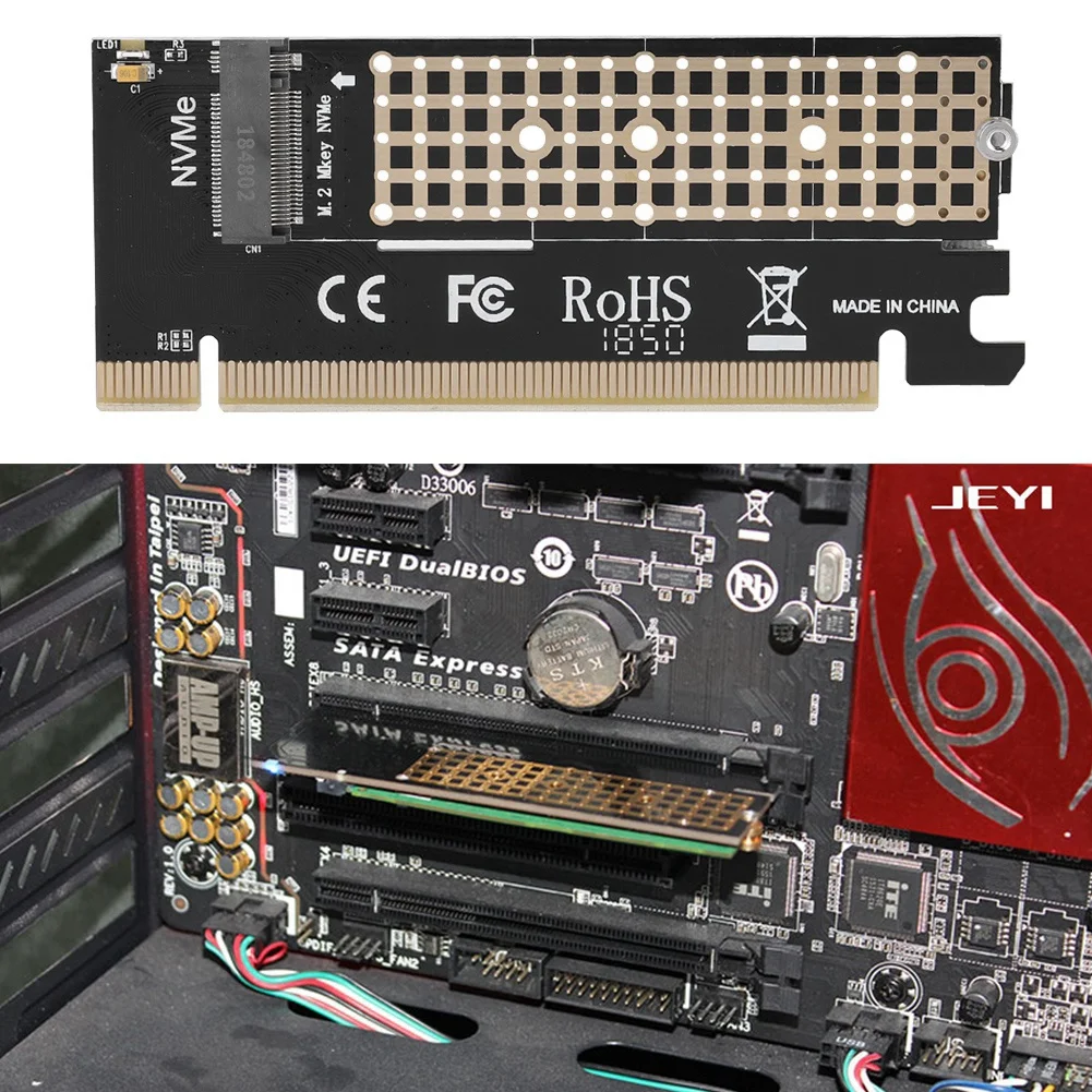 MX16 PCIE 3 0 M. 2 NVME SSD конвертер удлинитель M ключ жесткий диск адаптер карта новое