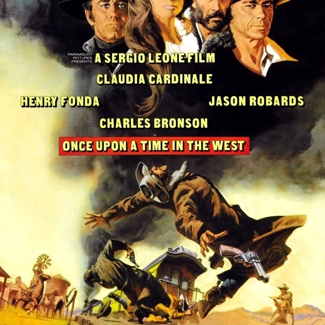 Один раз на запад (он же C'Era Una Volta Il West) постер с фильмом Masterprint (24x36)|Таблички и