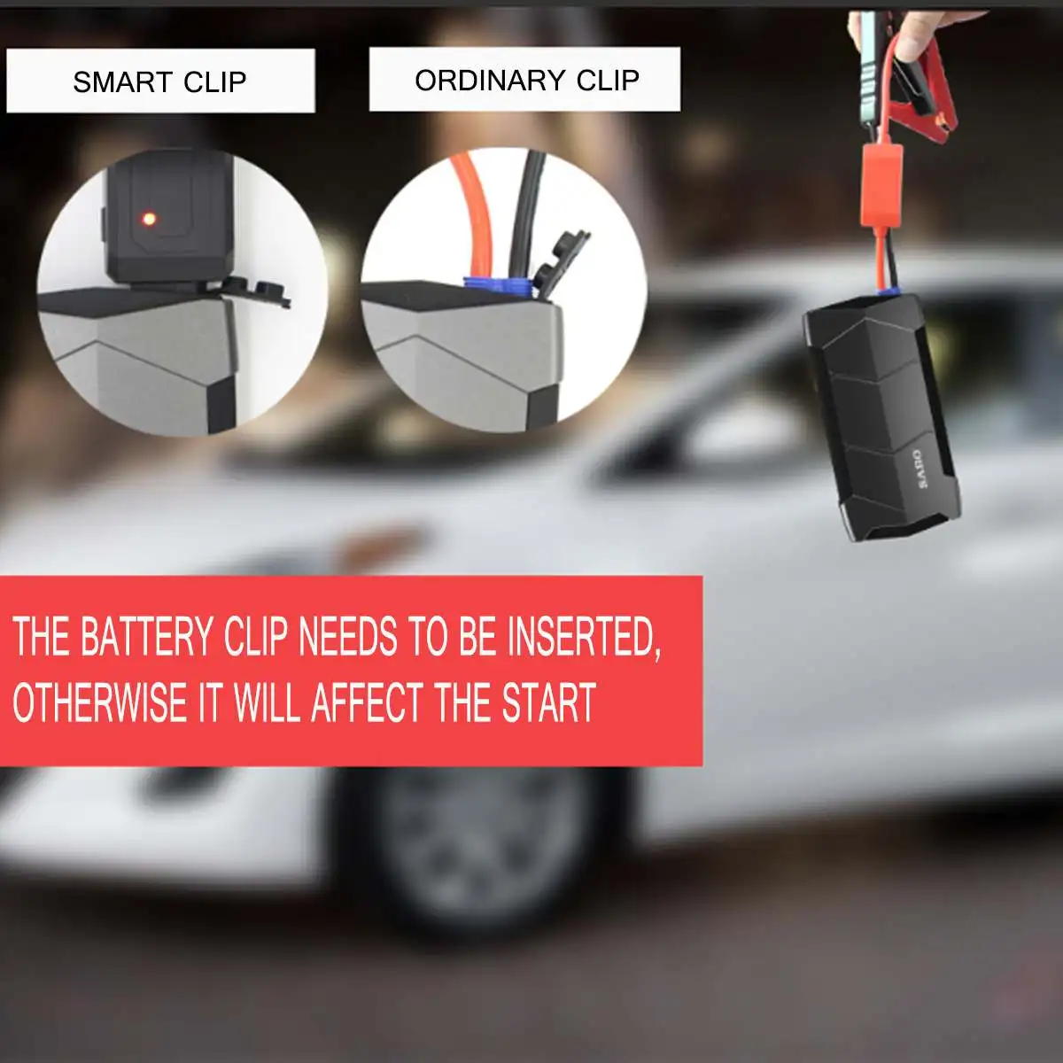 89800mAh Car Emergency 12V Car Battery Jump Starter Booster Portable Power Bank Multi-function Car Jump Starter Starting Device