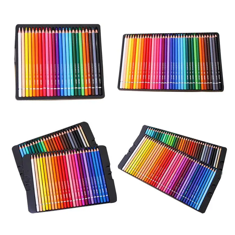 

Oily Pencil Iron Boxed 36 Color 48 Color 72 Color Fill Pen High Color Lead Painting Sketch Pencil