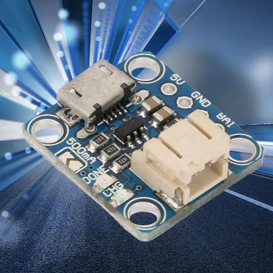 5 в 100 мА литиевая батарея Защитная плата Micro Lipo модуль зарядного устройства USB