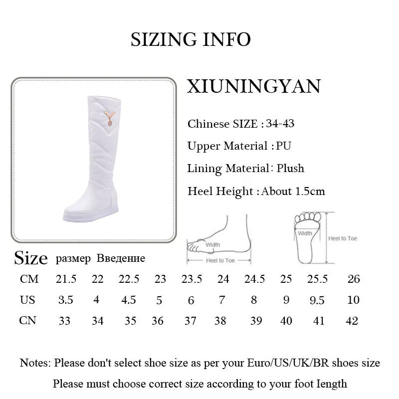 XIUNINGYAN/женская одежда зимние ботинки удобная теплая и устойчивая к холоду женская