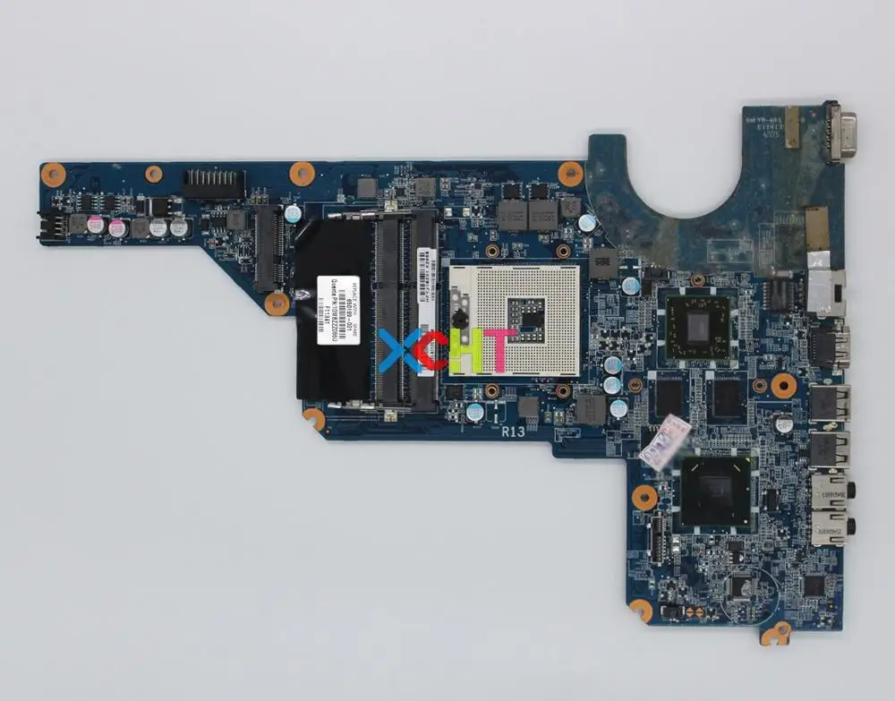 XCHT for HP Pavilion G4 G6 G7 Series 650199 001 DA0R13MB6E1 REV E HM65 Laptop Motherboard