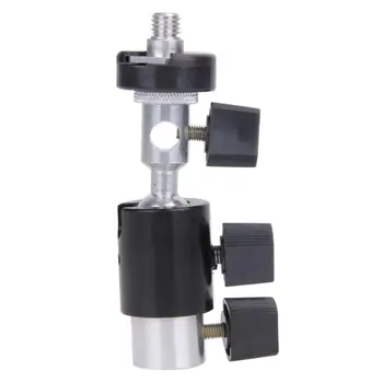 

Photo Studio Parts Swivel Light Stand Flash Shoe Umbrella Bracket Holder