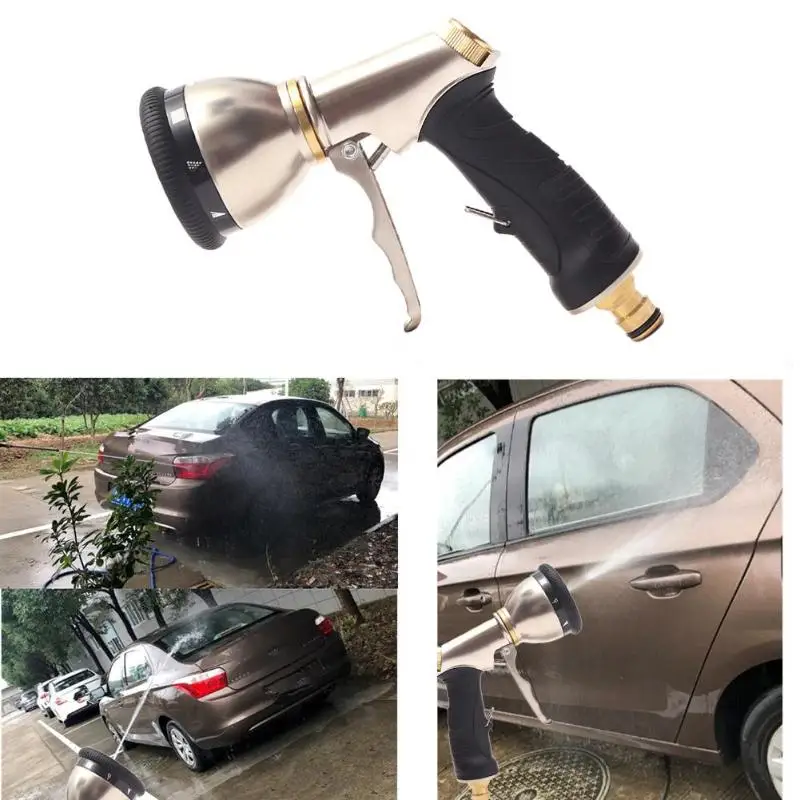 

256-1 Garden Water Sprayers Water Gun Garden Water Hose Nozzle Mutifunction Household Water Sprayer Nozzle Plastic Sprinkle Tool