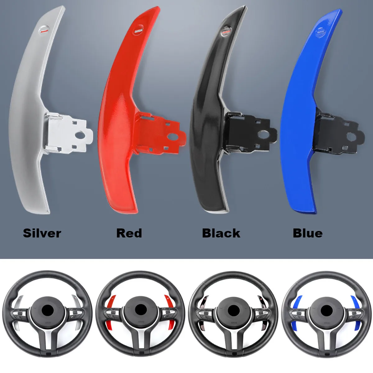 

Steering Wheel Paddle Extension Shifter Replacement For BMW F20 F22 F31 F34 F35 F30 F32 F10 F18 F11 F07 F12 F02 F15 F16 F25 F26