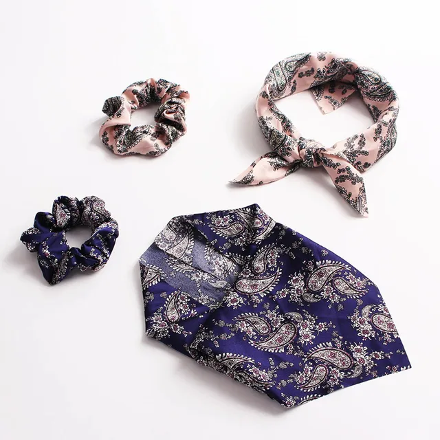 Cintas elásticas para el pelo para mujer, lazo con estampado Floral bohemio, pañuelo para el pelo de viaje, lazos de cuerda, accesorios para el cabello de goma, regalos para niñas Cintas elásticas para el pelo para mujer, lazo con estampado Floral bohemio, pañuelo para el pelo de viaje, lazos de cuerda, accesorios para el cabello de goma, regalos para niñas