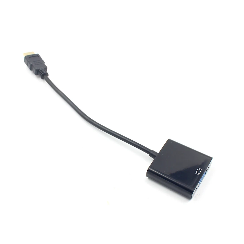 1080P Micro HDMI к VGA Аудио конвертер кабель адаптер папа женскому с USB поддержки питания