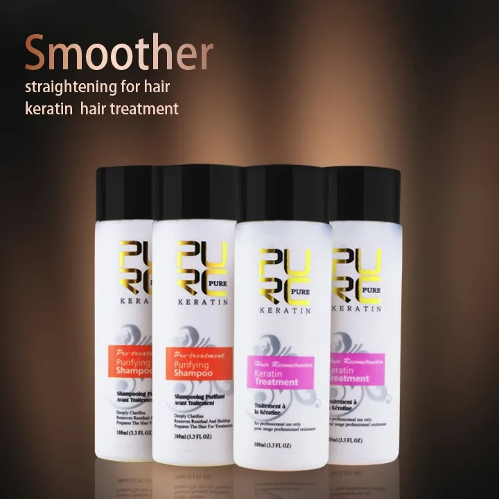 keratin and purifying shamoo 2 set