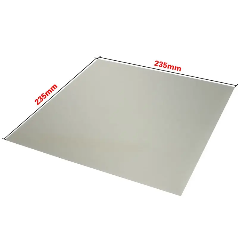3D Printer Removable Fiberglass Build Plate Heatbed Add Heatbed Sticker Build Plate For Ender-3 Size 235Mm 3D Printer Removable Fiberglass Build Plate Heatbed Add Heatbed Sticker Build Plate For Ender-3 Size 235Mm