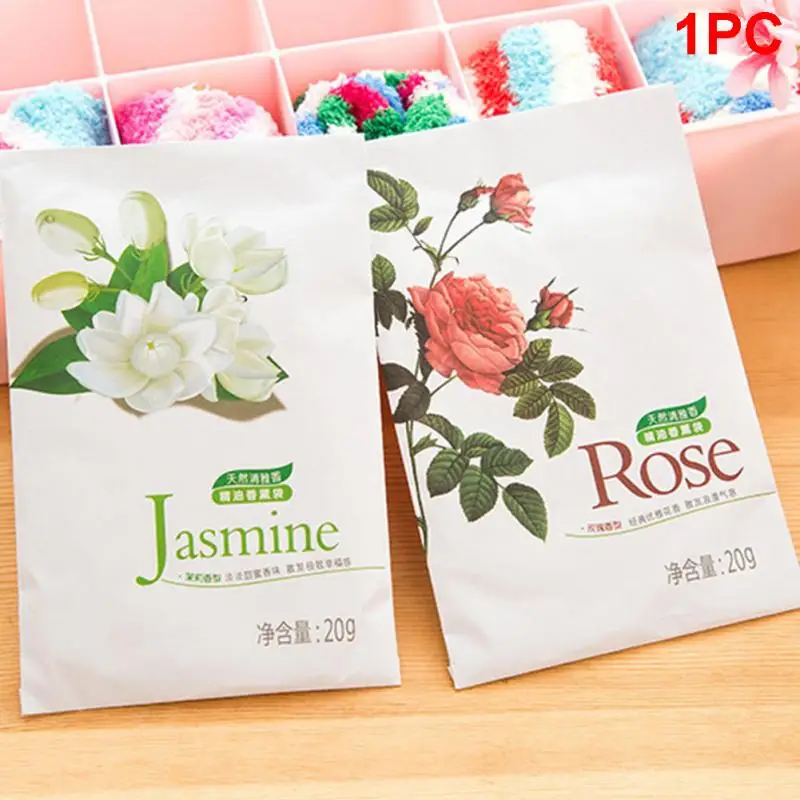 

Nature Flower Fresh Air Plants Scented Fragrance Home Wardrobe Drawer Car Perfume Sachet
