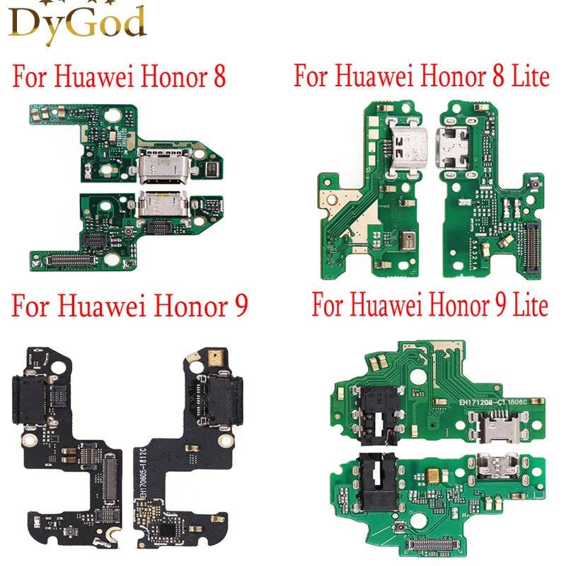 Док-станция для Huawei Honor 8 9 плата с USB-портом зарядки гибкий кабель замены Lite |
