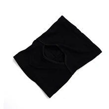 HTHL-черный флисовый теплый шарф для шеи, шапка для катания на лыжах, сноуборде