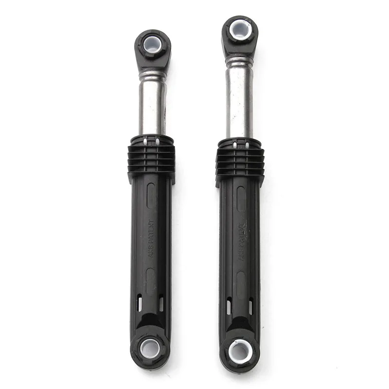 2 Pcs 100N For LG Washing Machine Shock Absorber Washer Front Load Part Black 1X 