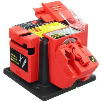 

Eu Plug Multifunction Sharpener Electric Household Sharpener Tool For Knife Twist Drill Hss Drill Scissor Chisel Electric Grin