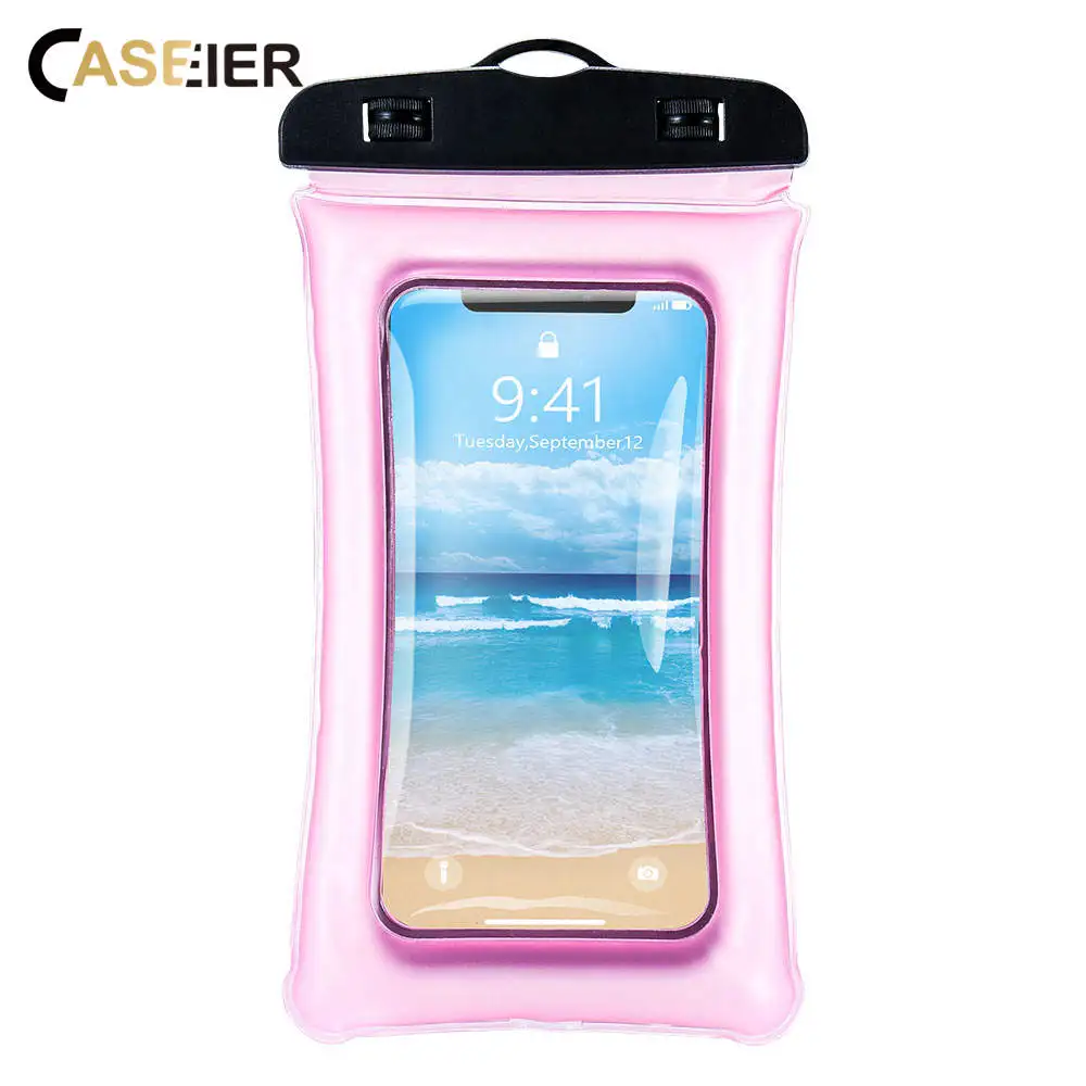 

CASEIER Waterproof Case Bag Pouch For Samsung S10 S10E S9 S8 Plus Waterproof Case For Samsung A7 2018 Full Protective Cases Bag