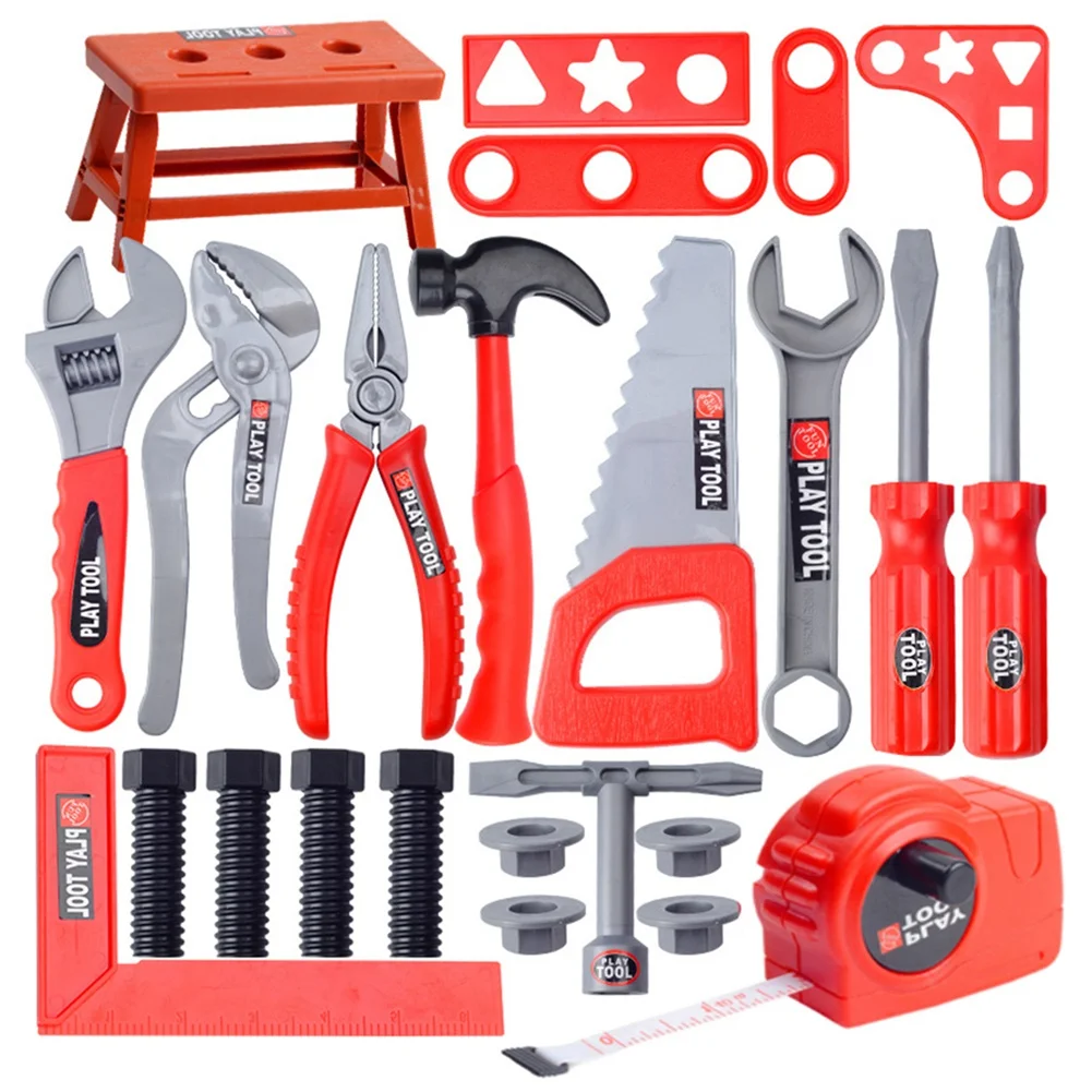 

Children's Toolbox Set Simulation Repair Tool Drill Screwdriver Repair Kit House play Toys Tool Set Puzzle Toy Set for kids