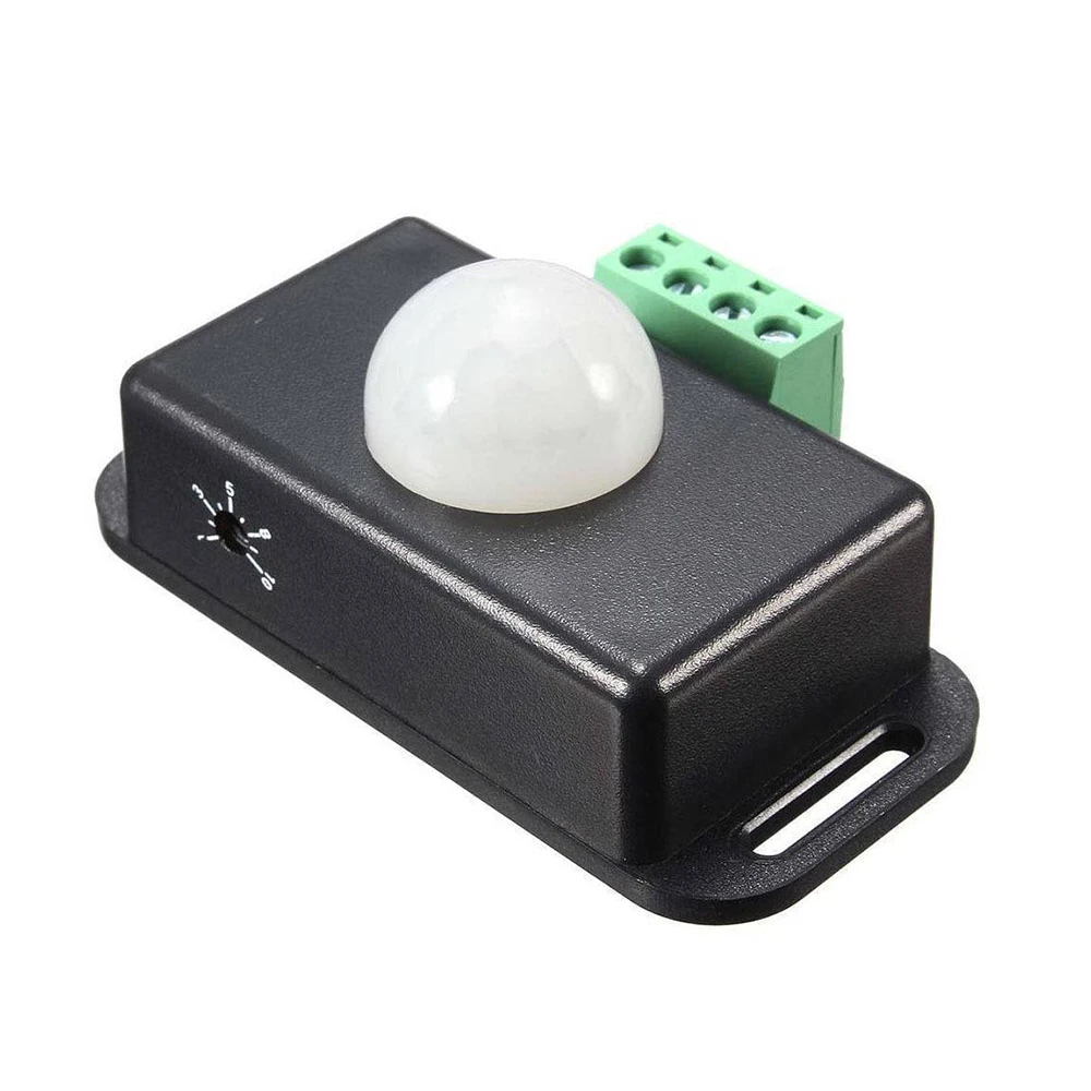 

Motion Sensor Light Switch 12V PIR Sensor 24V 6A Movement Detector Timer Infrared Automatic Switch