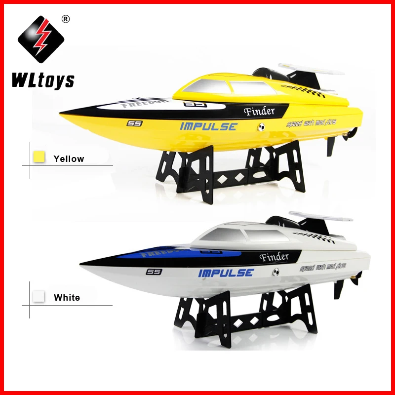 Origial WLtoys WL912 4CH High Speed Racing RC Boat 24km/h RTF 2.4GHz Remote Control Racing Boat VS FT009 VS UDI001