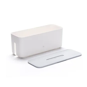 

xiaomi youpin Power Cord Socket Storage Box Dust Insulation Cooling Hole Strip Plug Base Finishing Tying Box Home Storag Tools